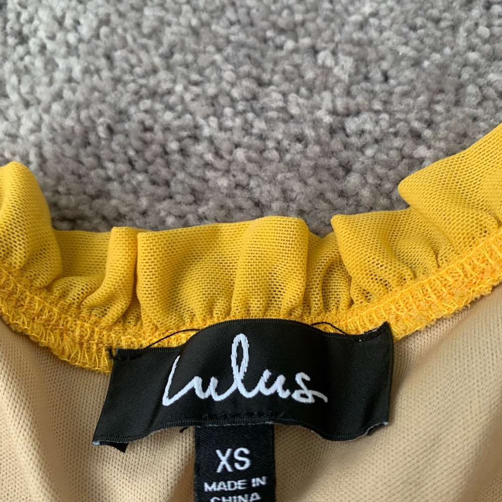 Lulu’s Kris Ruched Mini Dress - Picture 3 of 5